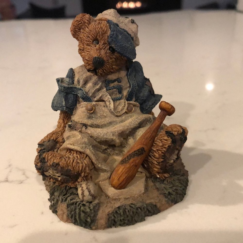Boyds Bears & Friends Resin Figurine Style # 2218 Homer on the Plate 3rd Edition
